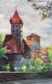 Hans Reininger, Blick auf die Nürnberger Burg