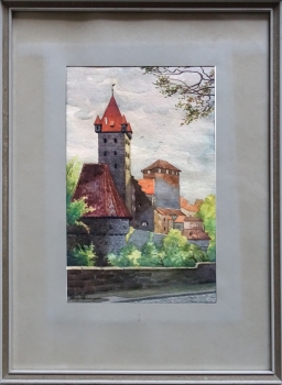 Hans Reininger, Blick auf die Nürnberger Burg