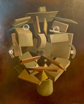 Karl Heinz Ehemann, blocks portrait