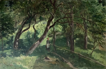 Carl Mayr-Graetz, Waldspaziergang am Staffelsee