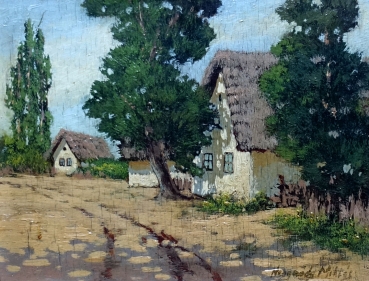 Miklós Neogrády, village street