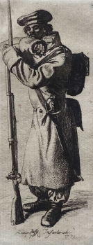 Johann Christoph Erhard, The Russian Infantryman