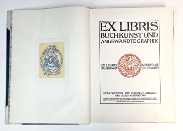 Corwegh & Nathansohn, bookplates book art and applied graphics volume 25, new series, volume 9 (1915)