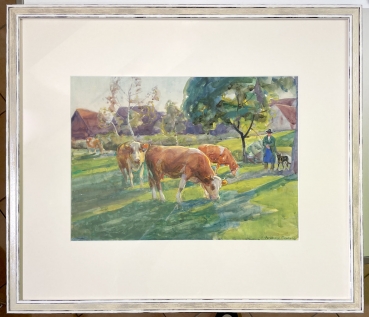 Andreas Bach, cows in the pasture