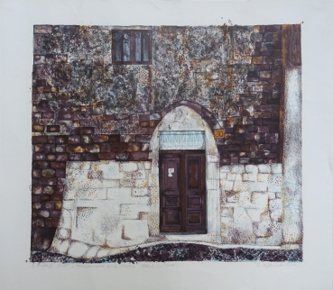 Brigitta Heyduck, Hausfassade auf Rhodos