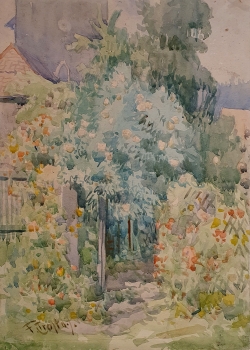 Friedrich Trost der Jüngere, Im Garten