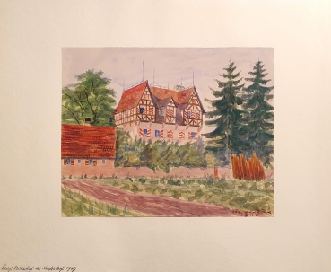 Emil Scheidig, Schloss Neunhof bei Kraftshof