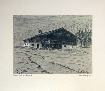 Emil Scheidig, Bauernhaus in Schliersee