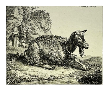 Johann Christian Reinhart, Resting Goat