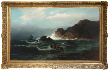 Richard Fresenius, Shipwreck off the coast