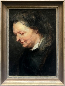 Emilie von Palmenberg, Kopfstudie einer alten Dame (Rubens)