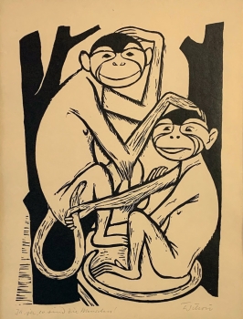 Willi Hertlein, 2 monkeys