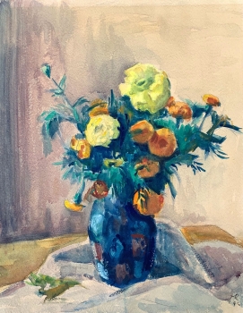 Arthur Rappl, Floral still life