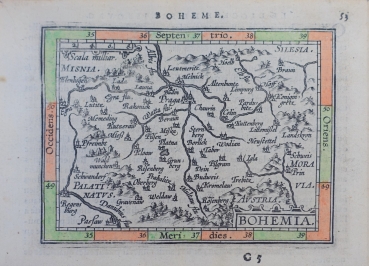 Abraham Ortelius, Bohemia