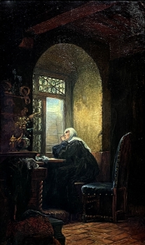 M. Forberger, Nun at the window