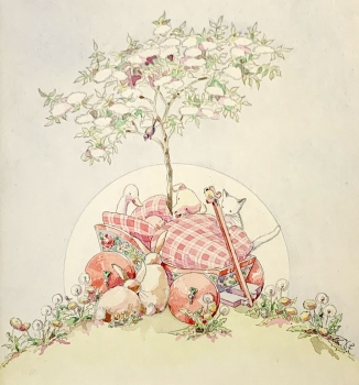 Tilde Eisgruber, Kinderbuchillustration (Originalvorlage)