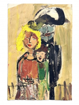 Lotte Wolf-Koch, parents with child