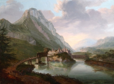 Friedrich Rosenberg?, River Landscape