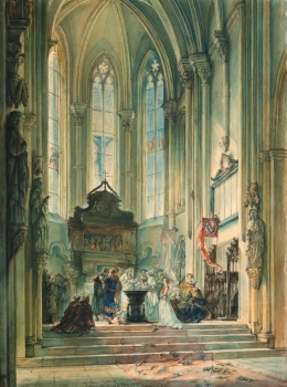 Johann Philipp Walther, Das Innere der Sankt Sebalduskirche in Nürnberg