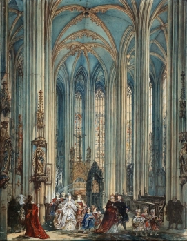 Johann Philipp Walther, Nürnberg, Sankt Sebalduskirche von innen