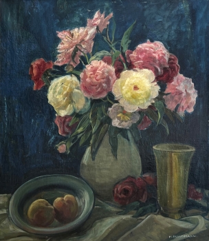 Hermann Buschmann, Flower still life