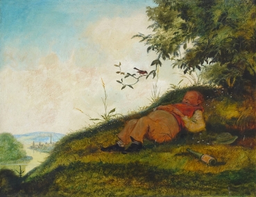 Hermann Gradl, Napping over the Main valley