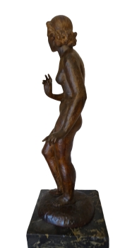 Goldscheider statue, Standing nude female