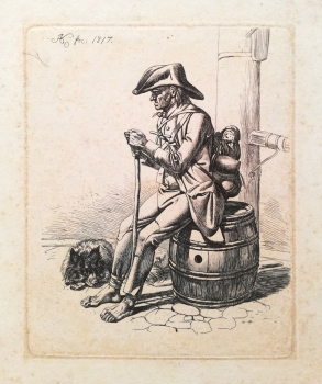 Johann Adam Klein, The invalid at the pump