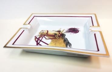 Hermes horse ashtray