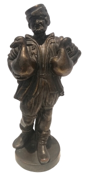 Goose man bronze statue - Hans in Luck statue