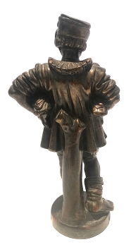 Goose man bronze statue - Hans in Luck statue