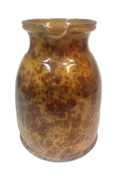 Antique brown water jug