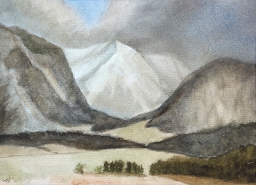 Hans Peter Zitzmann, Berglandschaft