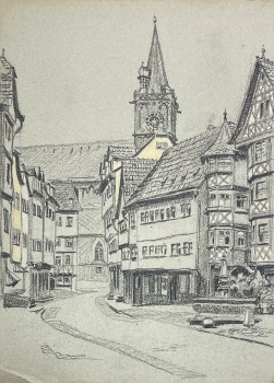 Karl Seubert, Wertheim Town view