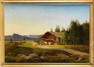 Ulrik Baudissin, Alpine cabin in the Apls foreland Bavaria