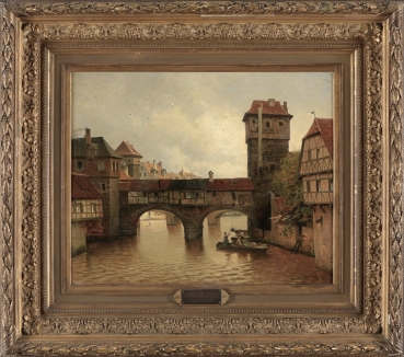 Heinrich Deiters, The Hangman's Bridge in Nuremberg