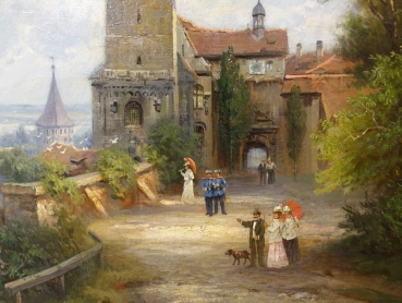 F. Hubert, Kaiserburg in Nürnberg