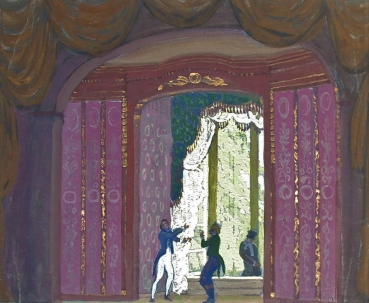 Heinz Grete, design for stage set