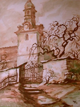 Kurt Mayer-Pfalz, Church tower