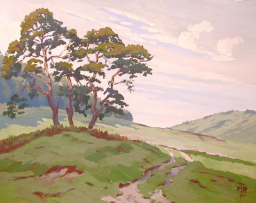 Kurt Mayer-Pfalz, Fränkische Landschaft