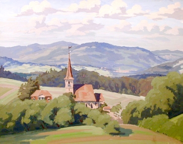 Kurt Mayer-Pfalz, Kirche in Franken