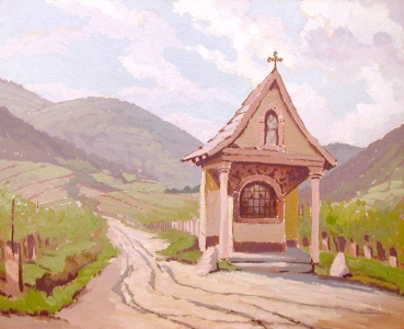 Kurt Mayer-Pfalz, Kleine Kapelle am Wanderweg