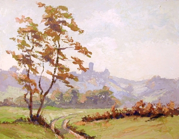 Kurt Mayer-Pfalz, View of Burgthann