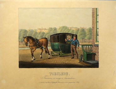 Hendrik Greeven, Toeslede - Amsterdam carriage