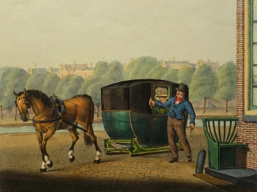 Hendrik Greeven, Toeslede - Amsterdam carriage