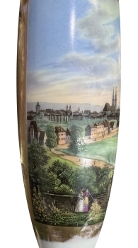 Pipe bowl circumferential view of Nuremberg 19th century