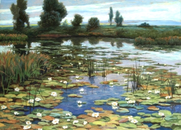 Wilhelm Schacht, pond landscape