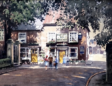 Roland Spencer Ford, The Horse & Jockey Inn. Whitchurch. Salop