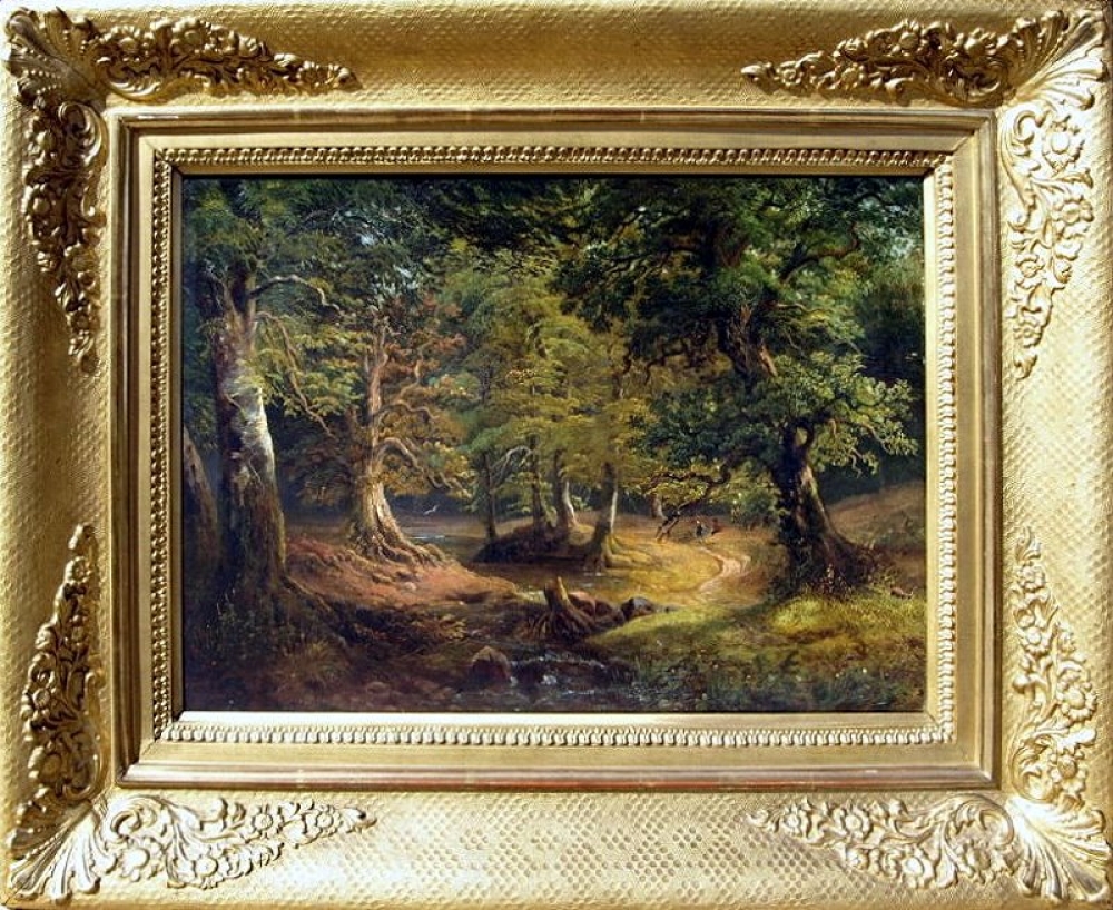 Umkreis Carl Ebert (1821-1885), Waldlandschaft