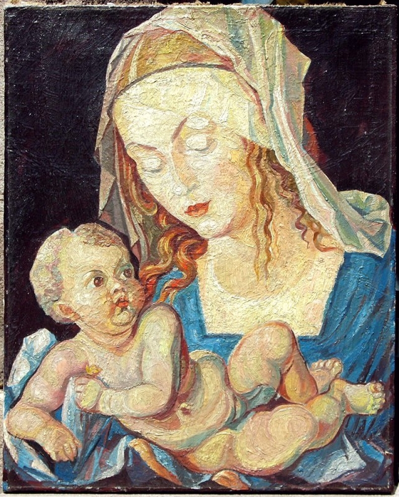 Madonna mit Kind, 1. Hälfte des 20. Jahrhunderts